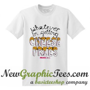 Cheese Fries Print T Shirt