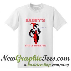 Daddy's Little Monster Suicide Squad Harley Quinn T Shirt