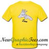 Finger Love T Shirt Back