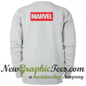 Marvel Sweatshirt Back