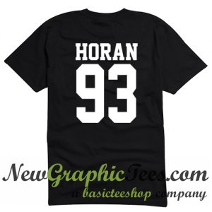 Niall Horan 93 T Shirt Back