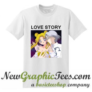 Prince Diamond Sailor Moon Love Story T Shirt