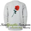 Rose Sweatshirt Back