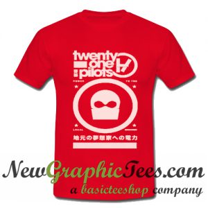 Twenty One Pilots Tokyo Mask T shirt