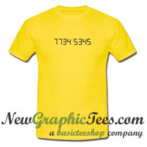 7734 5345 T Shirt