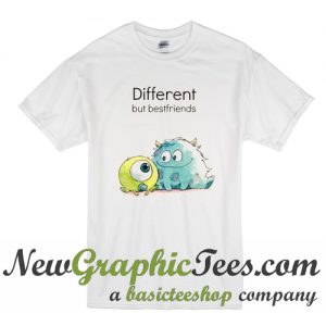 Different But Bestfriends T shirt