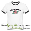 Troubled Rose Ringer Shirt