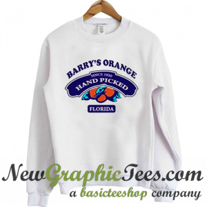 Barry's Orange Florida Sweatshirt