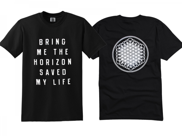 Bring Me The Horizon Saved My Life T Shirt Twoside