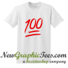 Emoji 100 T Shirt