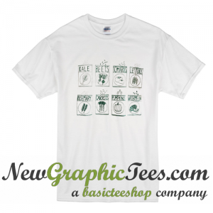 Garden Seeds Screen Printed T Shirt