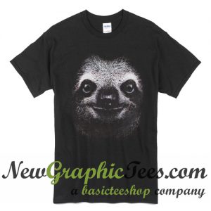 Sloth Face T Shirt