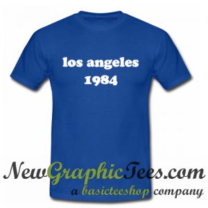Los Angeles 1984 T shirt