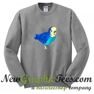Parakeet Bird Sweatshirt