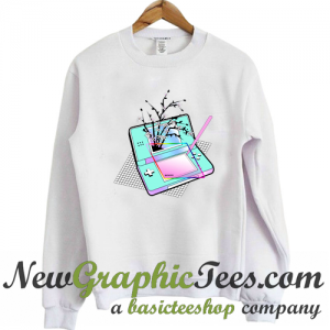 Vaporwave Aesthetic Nintendo Sweatshirt