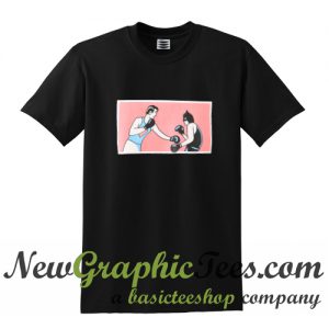 Boxing Print T Shirt