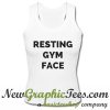 Resting Gym Face Tank Top