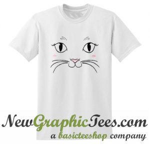 Cat Face T Shirt