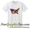 Eagle American Flag T Shirt