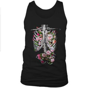 Flower Skull Tank top