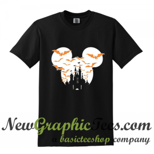 Halloween Disney Castle T Shirt