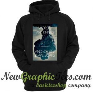 Panic! At The Disco Words Are Knives And Often Leave Scars Hoodie