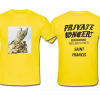Private Concert Graphic Saint Francis Statue T Shirt Twoside
