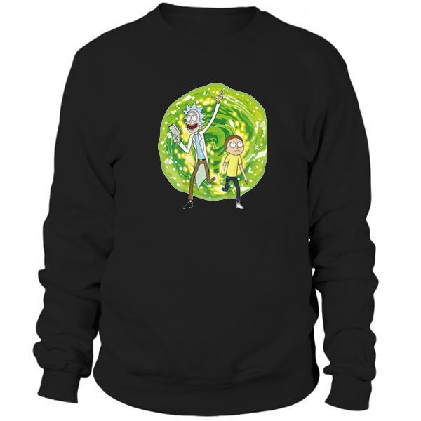 Rick Morty Portal Sweatshirt