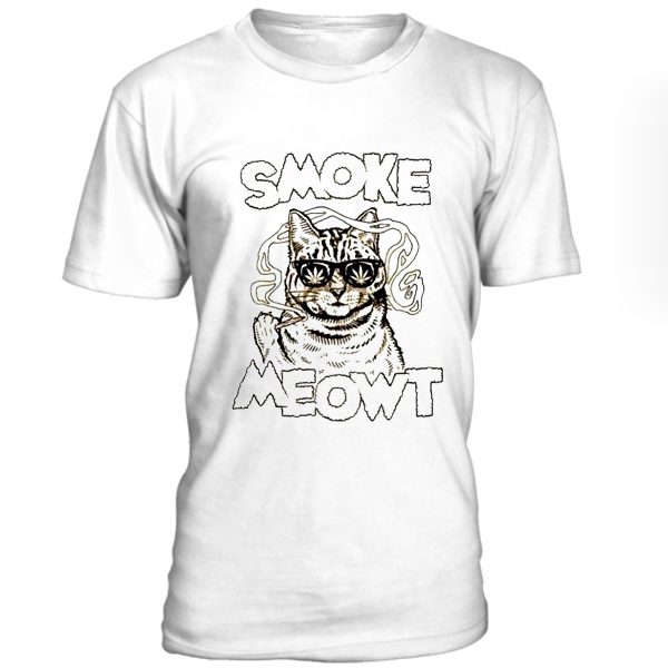 Smoke Meowt Tshirt