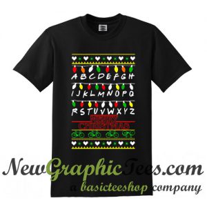 Stranger Things Merry Christmas T Shirt