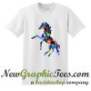 Horse Graphic Art T Shirt