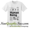 Human Being T Shirt