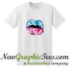 Made In USA Lips Graphic T Shirt
