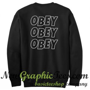 Obey Sweatshirt Back