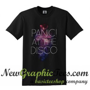 Panic At The Disco Galaxy Logo T Shirt