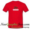 Red Rose With Rectangle T Shirt