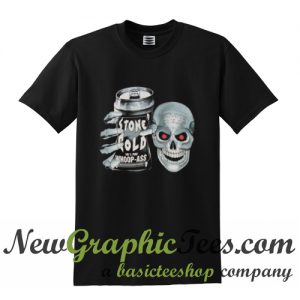 Stone Cold Steve Austin 100% Pure Whoop Ass Skull T Shirt