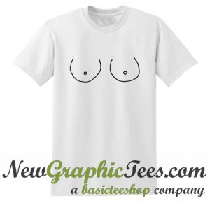 Titties Cartoon Drawn Boobs Boobies T Shirt