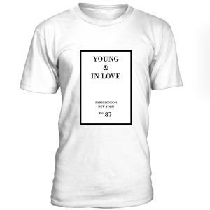 Young And In Love Paris Tshirt