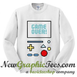 Game Over BMO Adventure Time Sweatshirt
