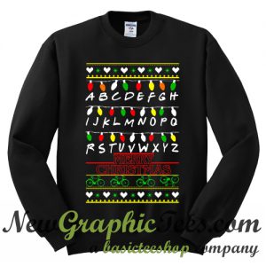 Stranger Things Merry Christmas Sweatshirt