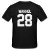 Andy Warhol 28 T-Shirt Back
