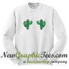 Cactus Print Sweatshirt