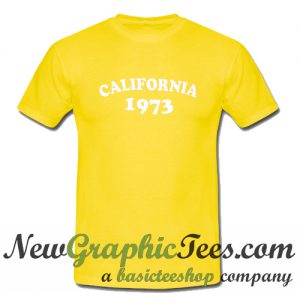 California 1973 T Shirt