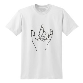 Metal Hand Sign T shirt