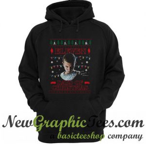 Stranger Things Eleven Days Of Christmas Hoodie