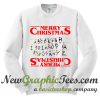 Stranger Things inspired Christmas Xmas Sweatshirt
