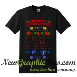 STRANGER THINGS CHRISTMAS T Shirt