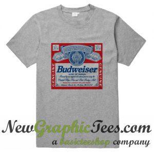 Budweiser King of Beers Logo T Shirt