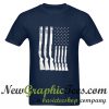 Shotgun American flag T Shirt